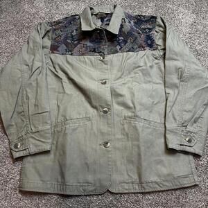 Vintage L.L. Bean Southwestern‎ Tapestry field jacket